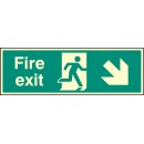 Fire Exit - Down and Left