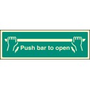 Push Pad to Open