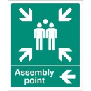 Assembly Point - Arrow Up / Straight On