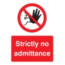 No Unauthorised Persons Allowed this Point