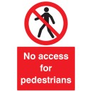 No Pedestrians