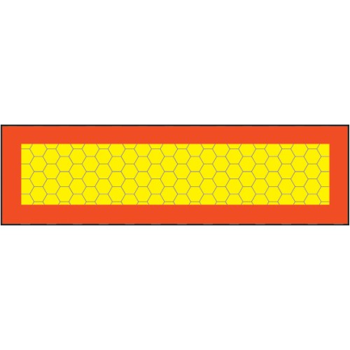 ECE70 Vehicle Marking Plate - Boxed - 600 x 200mm 
