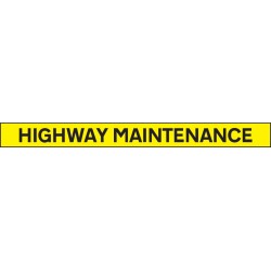 Highway Maintenance - Reflective Self Adhesive Vinyl