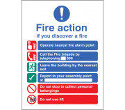 EEC Fire Action (manual Call 999) - Lift in Building
