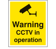 Warning CCTV in Operation